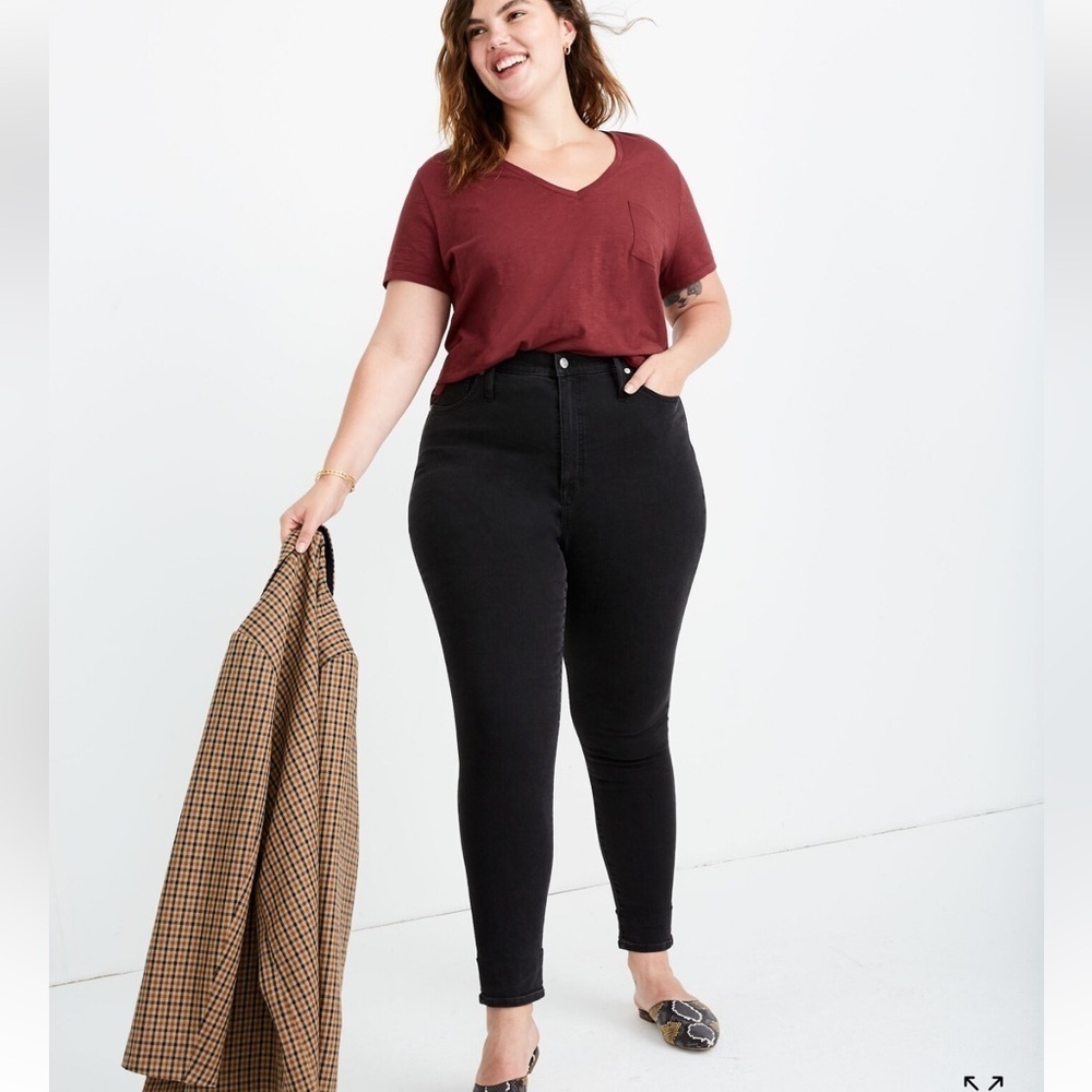 Madewell High-Rise Skinny Jeans in Lunar Wash Size 31(J-23)